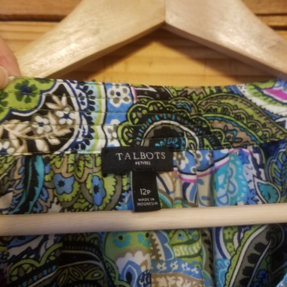 Talbots Silk Style Top - Picture 6 of 6